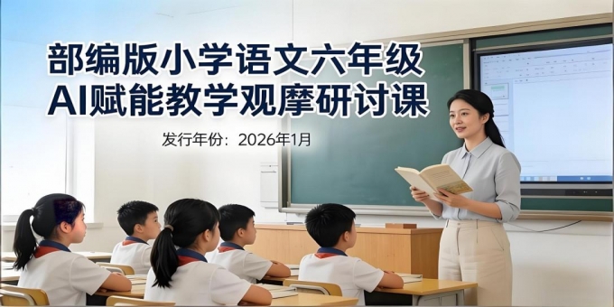 部编版六下语文2025年AI赋能教学观摩研讨课视频优质课视频 部编版六下语文2025年AI赋能教学观摩研讨课视频优质课视频